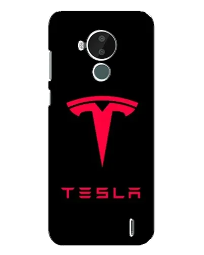 Чехол для Nokia C30 с картинкой «Tesla Red Logo» Чехол для Nokia C30 с картинкой «Tesla Red Logo»