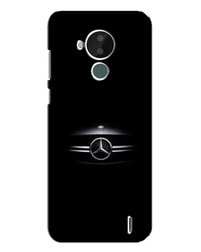 Чехол для Nokia C30 с картинкой «Mercedes — абстрактные линии» Чехол для Nokia C30 с картинкой «Mercedes — абстрактные линии»