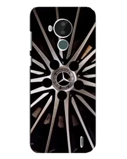 Чехол для Nokia C30 с картинкой «Диск Mercedes»