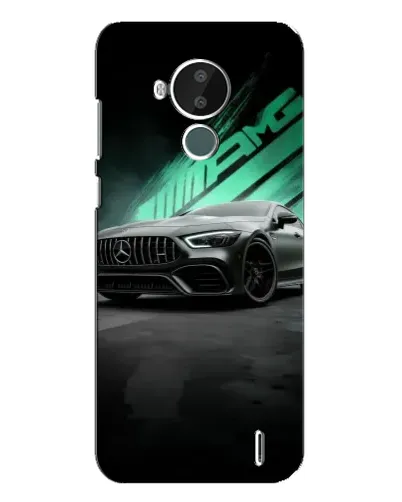 Чехол для Nokia C30 с картинкой «Темный Mercedes AMG» Чехол для Nokia C30 с картинкой «Темный Mercedes AMG»