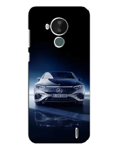 Чехол для Nokia C30 с картинкой «Ночной Mercedes EQ» Чехол для Nokia C30 с картинкой «Ночной Mercedes EQ»