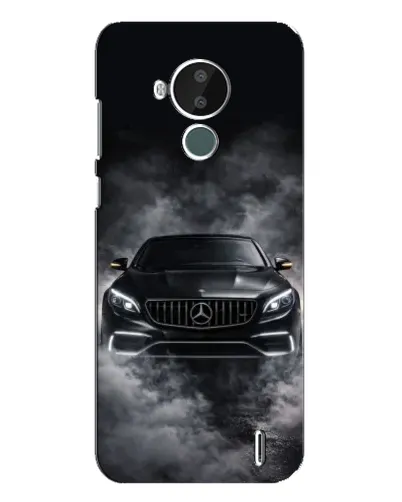 Чехол для Nokia C30 с картинкой «Mercedes в дыму» Чехол для Nokia C30 с картинкой «Mercedes в дыму»