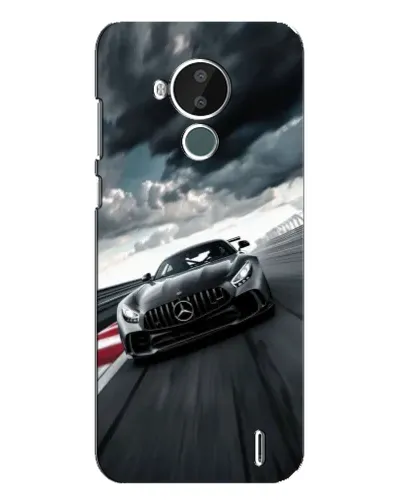 Чехол для Nokia C30 с картинкой «Гоночный Mercedes AMG» Чехол для Nokia C30 с картинкой «Гоночный Mercedes AMG»