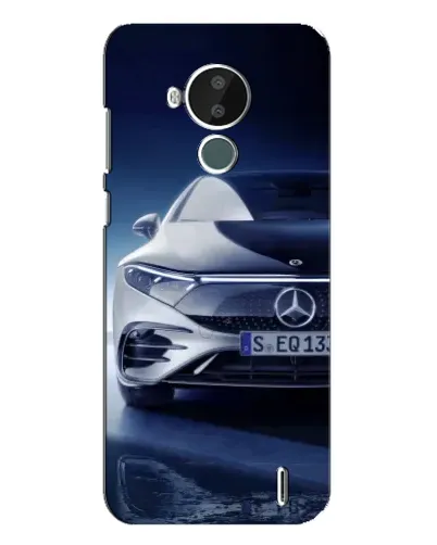 Чехол для Nokia C30 с картинкой «Mercedes EQ — будущее» Чехол для Nokia C30 с картинкой «Mercedes EQ — будущее»