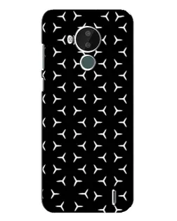 Чехол для Nokia C30 с картинкой «Mercedes паттерн звезд» Чехол для Nokia C30 с картинкой «Mercedes паттерн звезд»