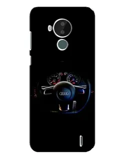 Чехол для Nokia C30 с картинкой «Салон Audi — руль» Чехол для Nokia C30 с картинкой «Салон Audi — руль»