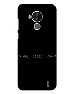 Чехол для Nokia C30 с картинкой «Audi — световой подпись» Чехол для Nokia C30 с картинкой «Audi — световой подпись»