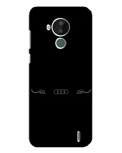 Чехол для Nokia C30 с картинкой «Audi — световой подпись» Чехол для Nokia C30 с картинкой «Audi — световой подпись»