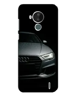Чехол для Nokia C30 с картинкой «Audi — детализация кузова» Чехол для Nokia C30 с картинкой «Audi — детализация кузова»
