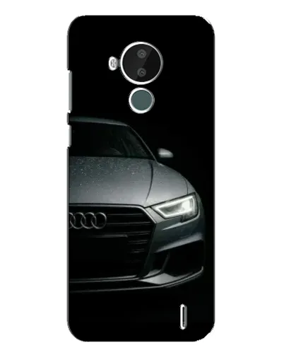Чехол для Nokia C30 с картинкой «Audi — детализация кузова» Чехол для Nokia C30 с картинкой «Audi — детализация кузова»