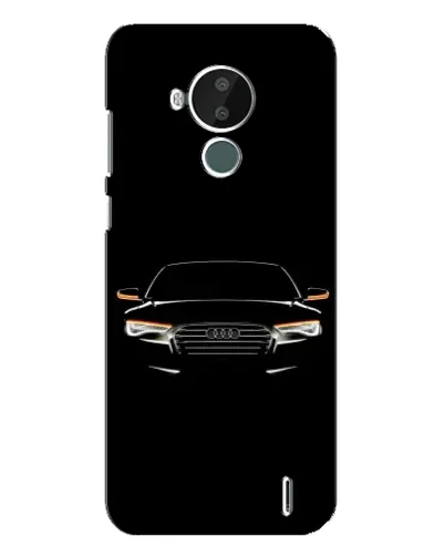 Чехол для Nokia C30 с картинкой «Audi — ночной контур» Чехол для Nokia C30 с картинкой «Audi — ночной контур»