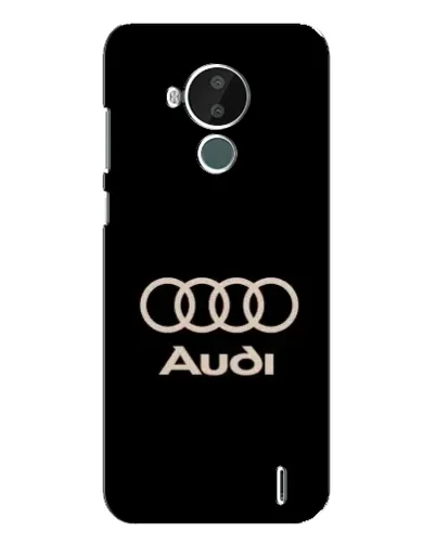 Чехол для Nokia C30 с картинкой «Audi — золотой логотип» Чехол для Nokia C30 с картинкой «Audi — золотой логотип»