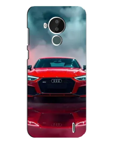 Чехол для Nokia C30 с картинкой «Audi RS — красный стиль» Чехол для Nokia C30 с картинкой «Audi RS — красный стиль»