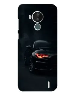 Чехол для Nokia C30 с картинкой «Audi — хищный взгляд»