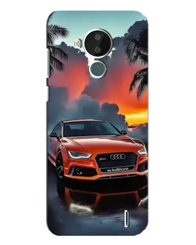 Чехол для Nokia C30 с картинкой «Audi — закат» Чехол для Nokia C30 с картинкой «Audi — закат»