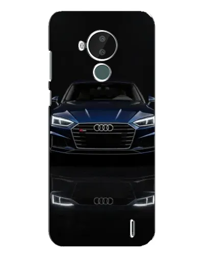 Чехол для Nokia C30 с картинкой «Audi — ночное отражение» Чехол для Nokia C30 с картинкой «Audi — ночное отражение»