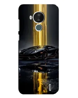 Чехол для Nokia C30 с картинкой «Ночной Lamborghini драйв» Чехол для Nokia C30 с картинкой «Ночной Lamborghini драйв»