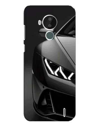 Чохол для Nokia C30 з картинкою «Lamborghini фари деталізація»