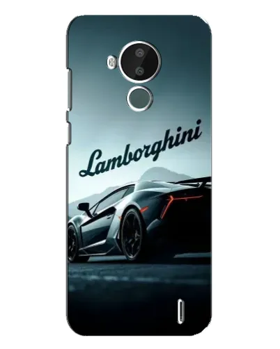 Чохол для Nokia C30 з картинкою «Класичний Lamborghini надпис»