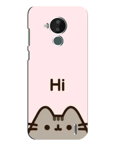 Чехол для Nokia C30 с картинкой «Пушин говорит Hi» Чехол для Nokia C30 с картинкой «Пушин говорит Hi»
