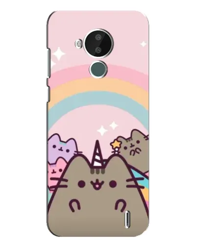 Чехол для Nokia C30 с картинкой «Единорог Pusheen» Чехол для Nokia C30 с картинкой «Единорог Pusheen»