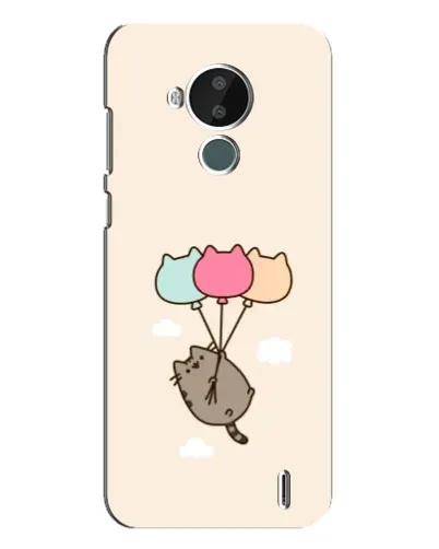 Чехол для Nokia C30 с картинкой «Пушин на шариках» Чехол для Nokia C30 с картинкой «Пушин на шариках»