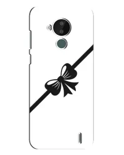 Чехол для Nokia C30 с картинкой «Диагональный бант»
