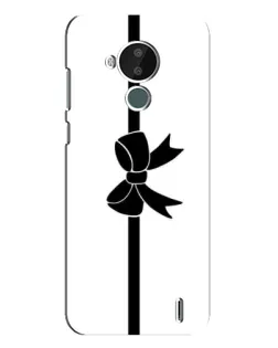 Чехол для Nokia C30 с картинкой «Вертикальный бант»