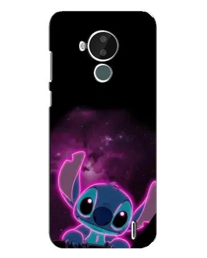 Чохол для Nokia C30 з картинкою «Неоновий Stitch» Чохол для Nokia C30 з картинкою «Неоновий Stitch»