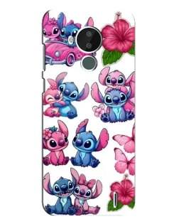 Чохол для Nokia C30 з картинкою «Стікери Stitch та Angel» Чохол для Nokia C30 з картинкою «Стікери Stitch та Angel»