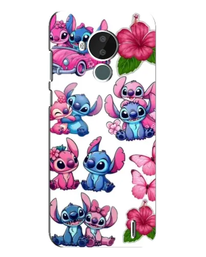 Чохол для Nokia C30 з картинкою «Стікери Stitch та Angel» Чохол для Nokia C30 з картинкою «Стікери Stitch та Angel»