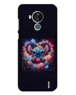 Чохол для Nokia C30 з картинкою «Stitch у квітах» Чохол для Nokia C30 з картинкою «Stitch у квітах»