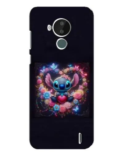 Чохол для Nokia C30 з картинкою «Stitch у квітах» Чохол для Nokia C30 з картинкою «Stitch у квітах»