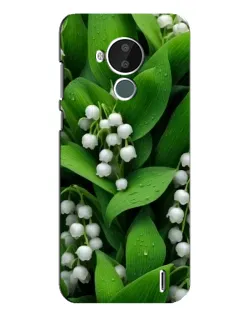 Чехол для Nokia C30 с картинкой «Ландыши в зелени»