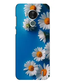 Чехол для Nokia C30 с картинкой «Белоснежные маргаритки»