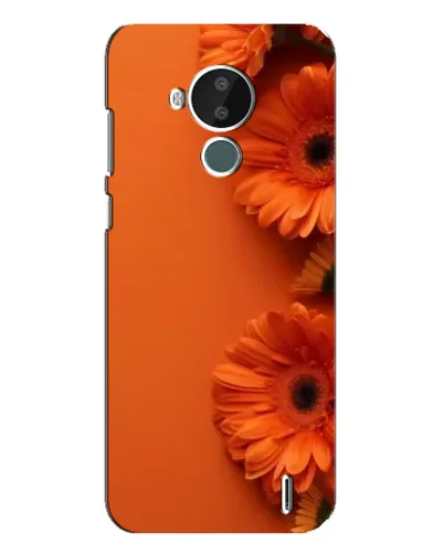 Чехол для Nokia C30 с картинкой «Оранжевые герберы» Чехол для Nokia C30 с картинкой «Оранжевые герберы»