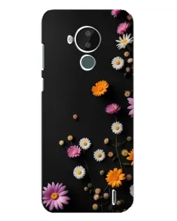 Чехол для Nokia C30 с картинкой «Цветочная композиция»