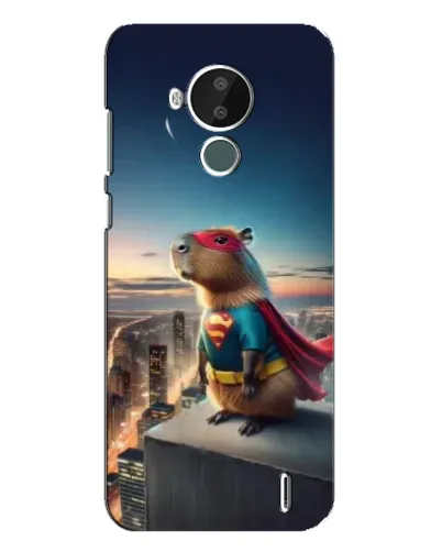 Чехол для Nokia C30 с картинкой «Капи-мен супергерой» Чехол для Nokia C30 с картинкой «Капи-мен супергерой»