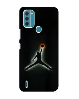 Чехол для Nokia C31 с картинкой «Jordan Gradient Logo» Чехол для Nokia C31 с картинкой «Jordan Gradient Logo»