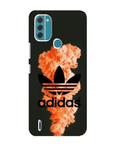Чехол для Nokia C31 с картинкой «Оранжевый дым Adidas» Чехол для Nokia C31 с картинкой «Оранжевый дым Adidas»