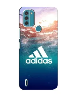 Чехол для Nokia C31 с картинкой «Океанская глубина адидас»