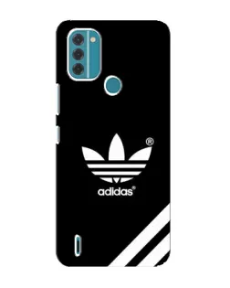 Чехол для Nokia C31 с картинкой «Adidas с диагональными полосами»