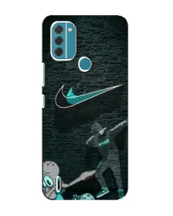 Чехол для Nokia C31 с картинкой «Спортивный арт Nike» Чехол для Nokia C31 с картинкой «Спортивный арт Nike»
