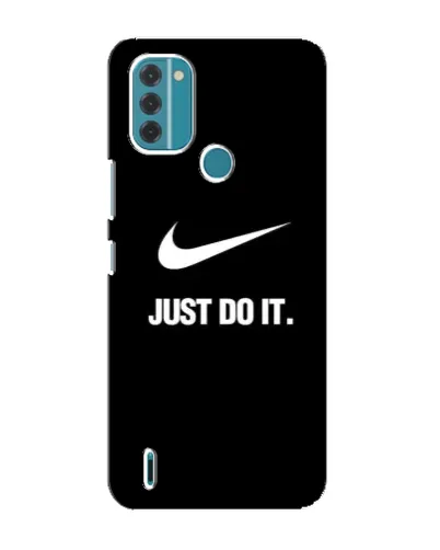 Чехол для Nokia C31 с картинкой «Классический принт Nike»