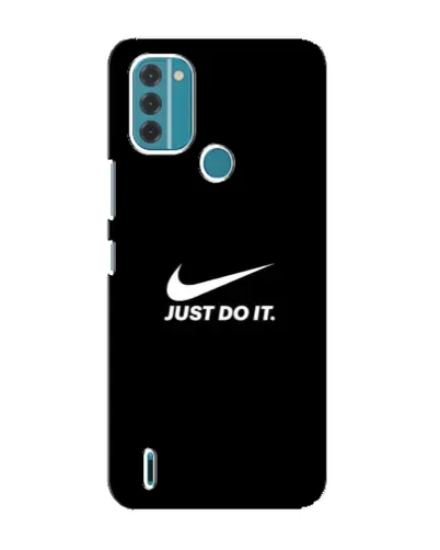 Чехол для Nokia C31 с картинкой «Минимализм от Nike»