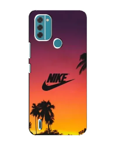 Чехол для Nokia C31 с картинкой «Nike на закате солнца»