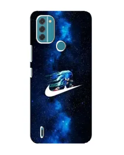 Чехол для Nokia C31 с картинкой «Звездный путь Nike»
