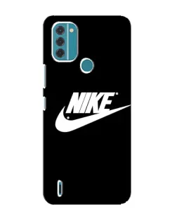 Чехол для Nokia C31 с картинкой «Мазки краски Nike»