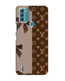 Чехол для Nokia C31 с картинкой «Louis Vuitton — банты»