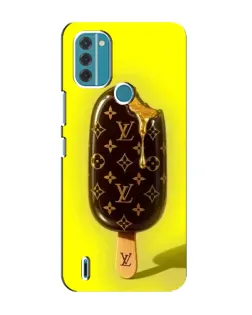 Чехол для Nokia C31 с картинкой «Мороженое от LV»